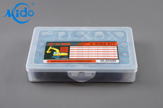 Öl-Widerstand O Ring Seal Kits, Reparatur O Ring Set Box NBR Hyundai R 2
