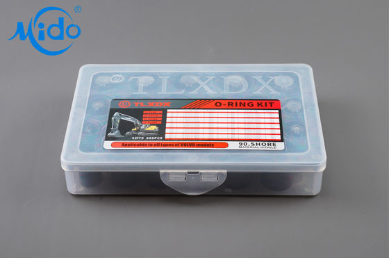 -EC O Ring Box Set, NBR-Reparatur  O Ring Kit Oil Resistance