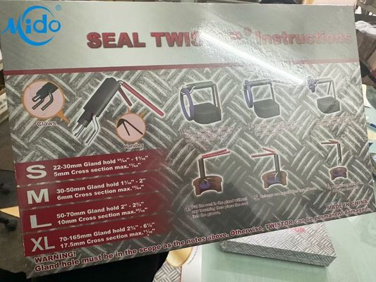 Metallgummi-Dichtungswerkzeuge Professionelles Hydraulikdichtungs-Installations-Kit Bequemes Dichtungs-Twister-Dauerhaftes Dichtungs-Stab-Reparatur-Kit