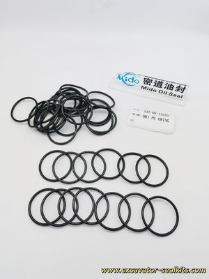 Komatsu PU O-Ring 21T-09-11510 | Hochleistungs-Gummi-O-Ring für Komatsu-Geräte