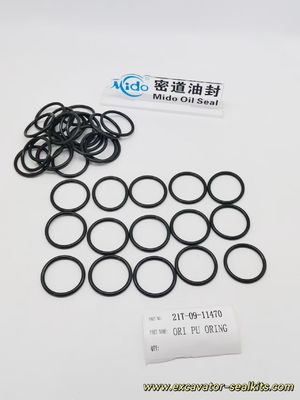 Premium Komatsu PU-O-Ring 21T-09-11470 | Übertrifft die Leistung von Standard-Gummi-O-Ringen