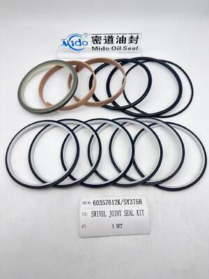 60357612K Swivel Joint Seal Kit – OEM Replacement Repair Kit for Sany SY375H Excavator Center Joint
