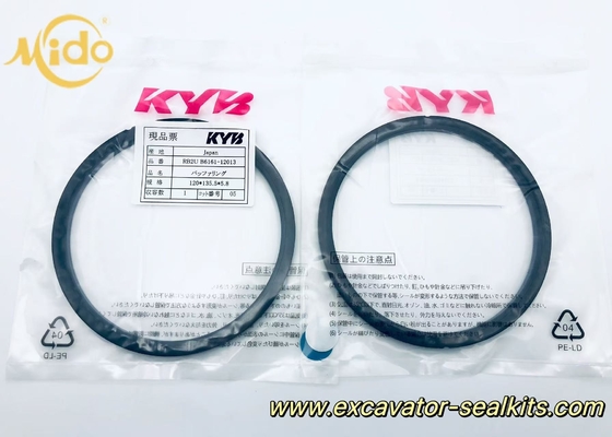 KYB HBY Hydraulischer Zylinder Pufferring Ersatzteil für Bagger - 120mm ID X 135,5mm OD X 5,8mm Dicke - Langlebiger Verschleißring für die Wartung des hydraulischen Systems