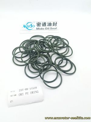 Komatsu PU O-Ring 21T-09-11510 | Hochleistungs-Gummi-O-Ring für Komatsu-Geräte